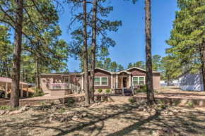 Ruidoso Retreat with Grill Central Location!